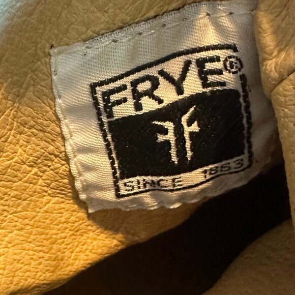 Frye Phillip Studded Harness Boots Booties Short Brown Leather Size 6.5 Women's - Picture 15 of 15